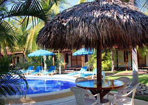 Pool area at Villa Don Manuel