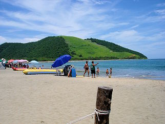 Beach at Barra de Potos&iacute;